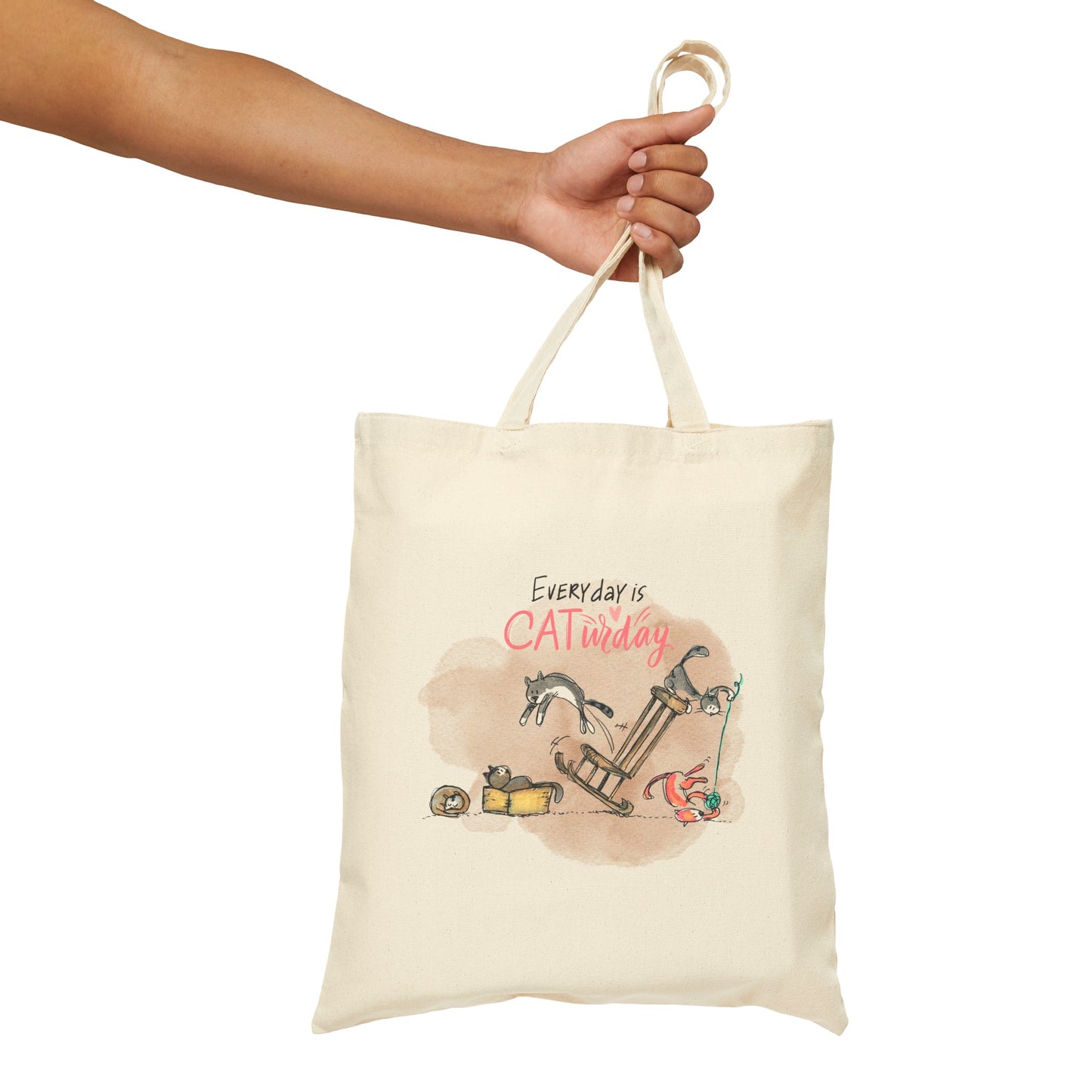 Tote Bag - Playful Cats