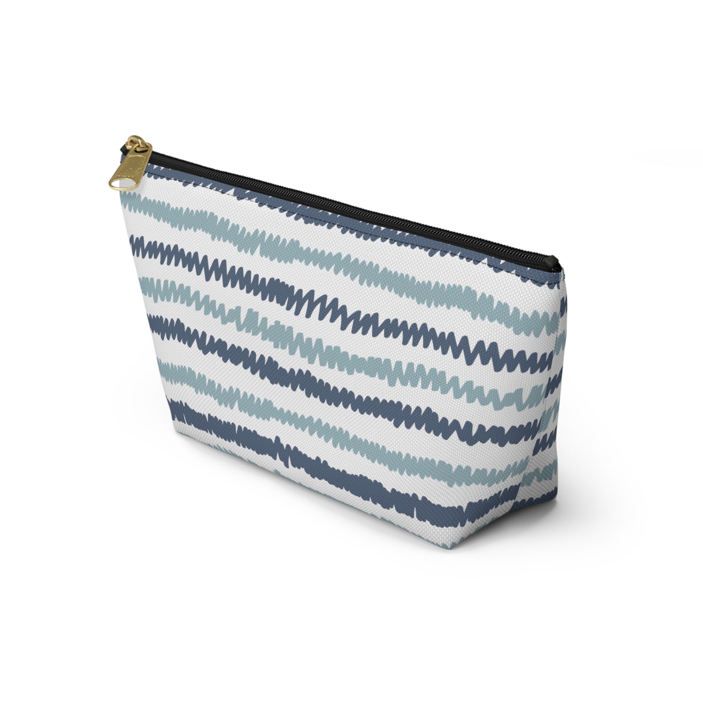Accessory Pouch - Blue Lines