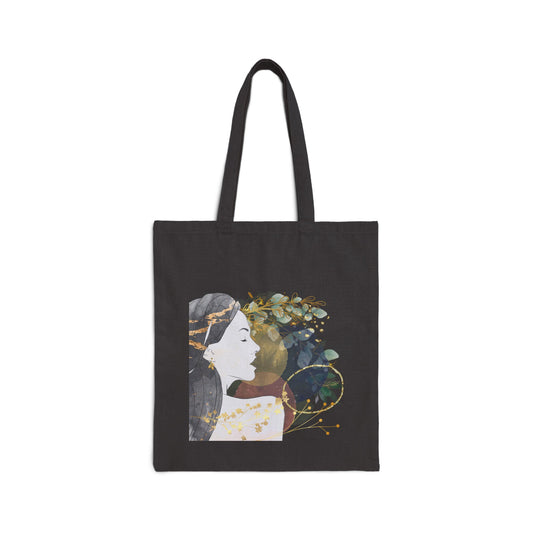 Tote Bag - Woman Side Face