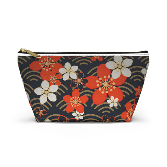 Accessory Pouch - Cherry Blossom Pattern