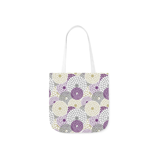 Tote Bag - Fire Work (Purple/Gray)