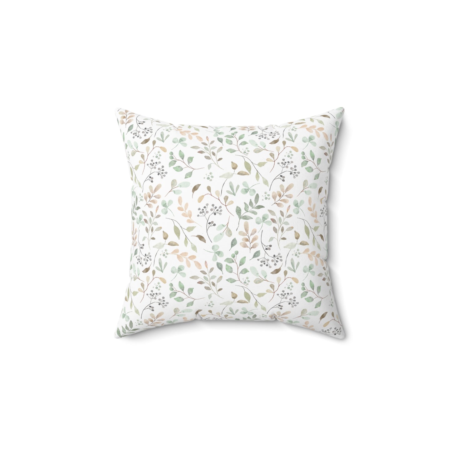 Square Pillow - Leaf pattern