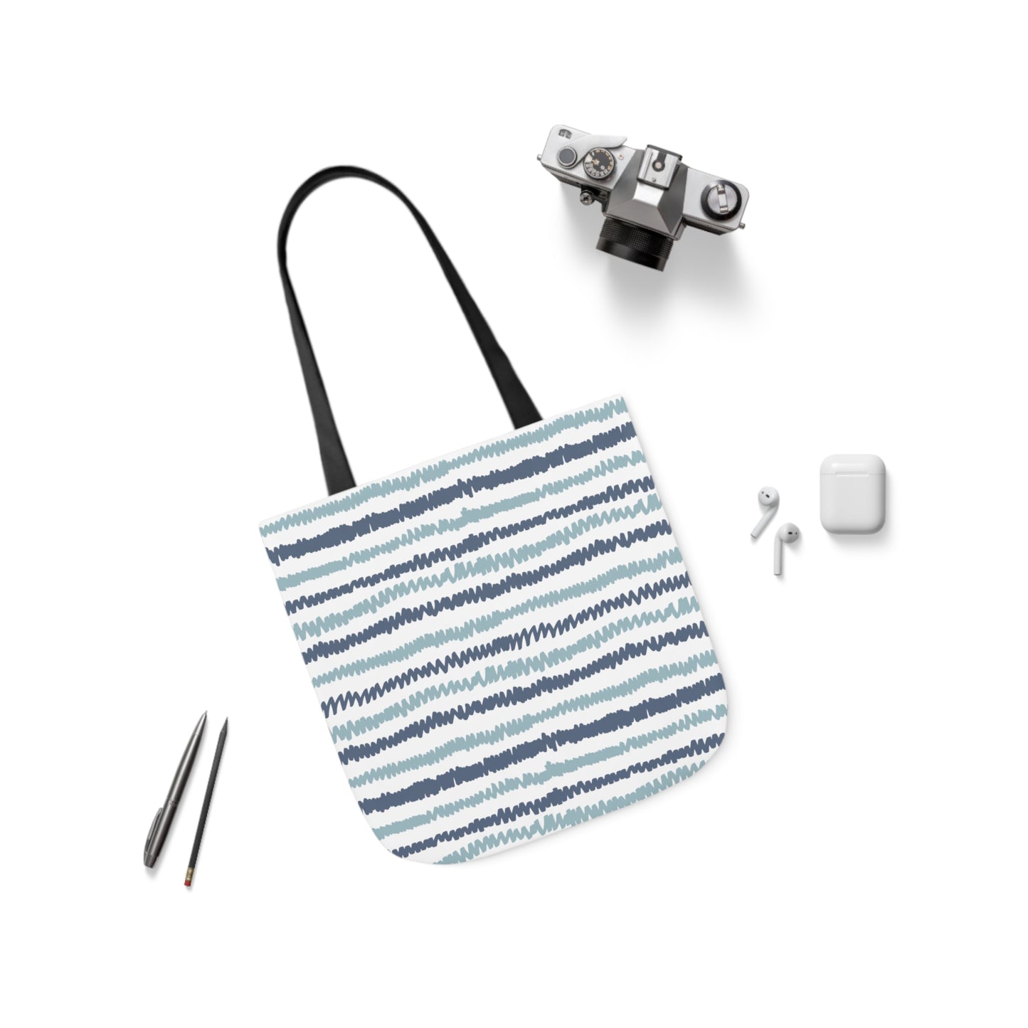 Tote Bag - Blue Lines