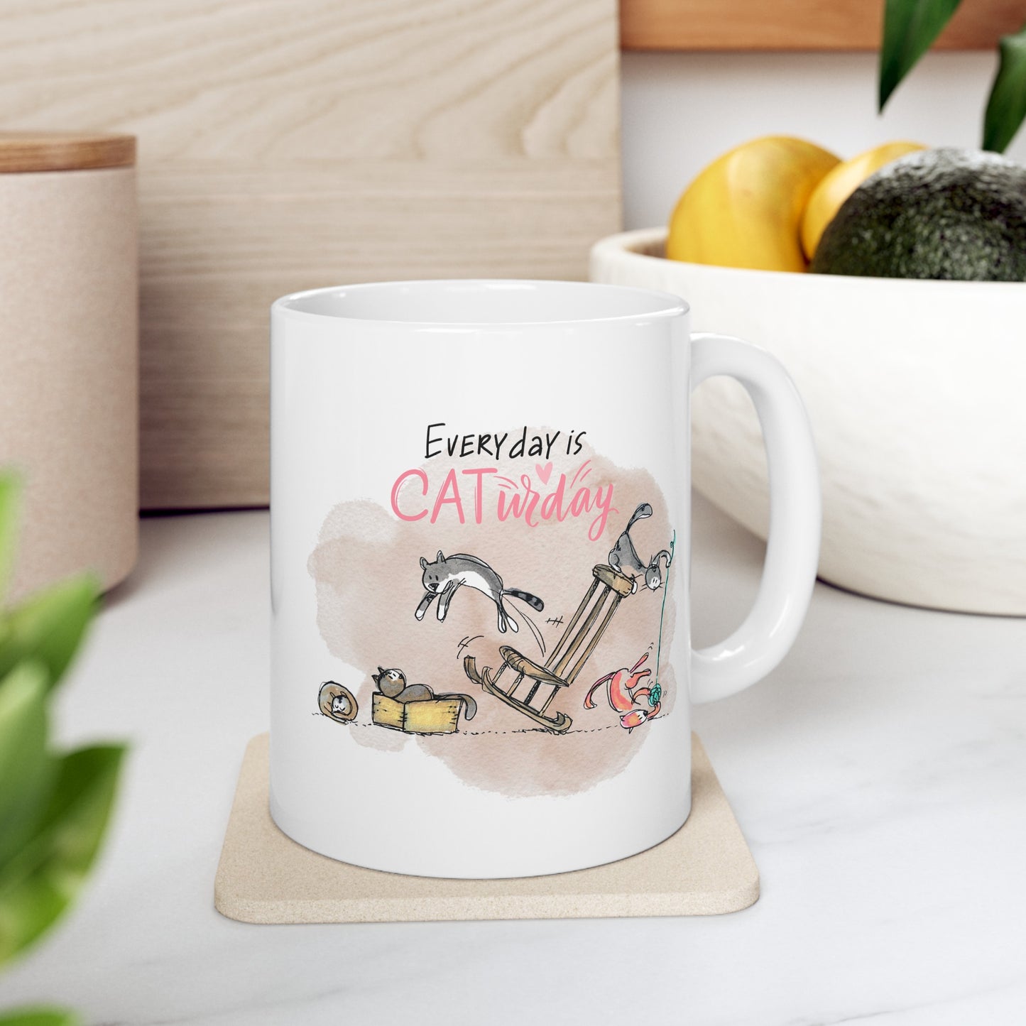 Mug - Playful Cats