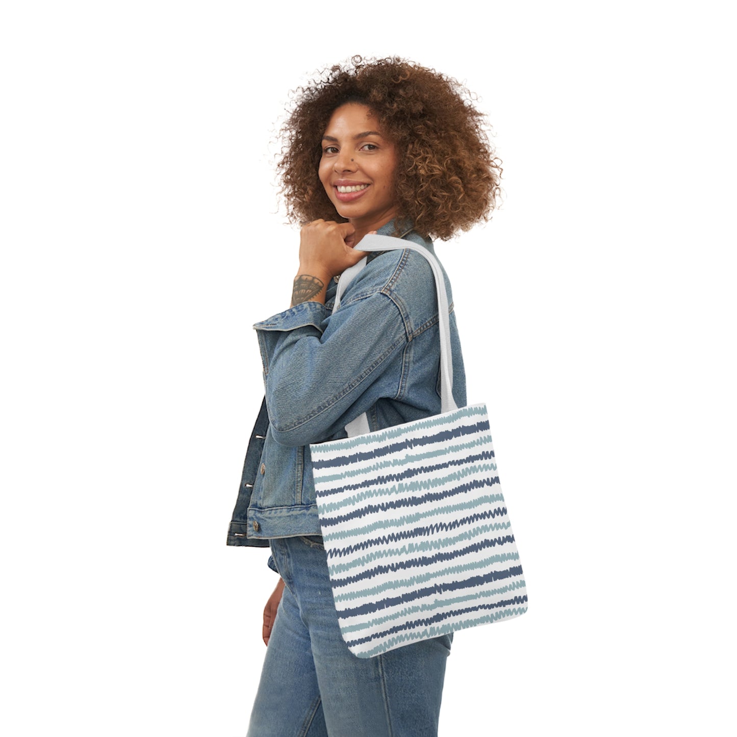 Tote Bag - Blue Lines