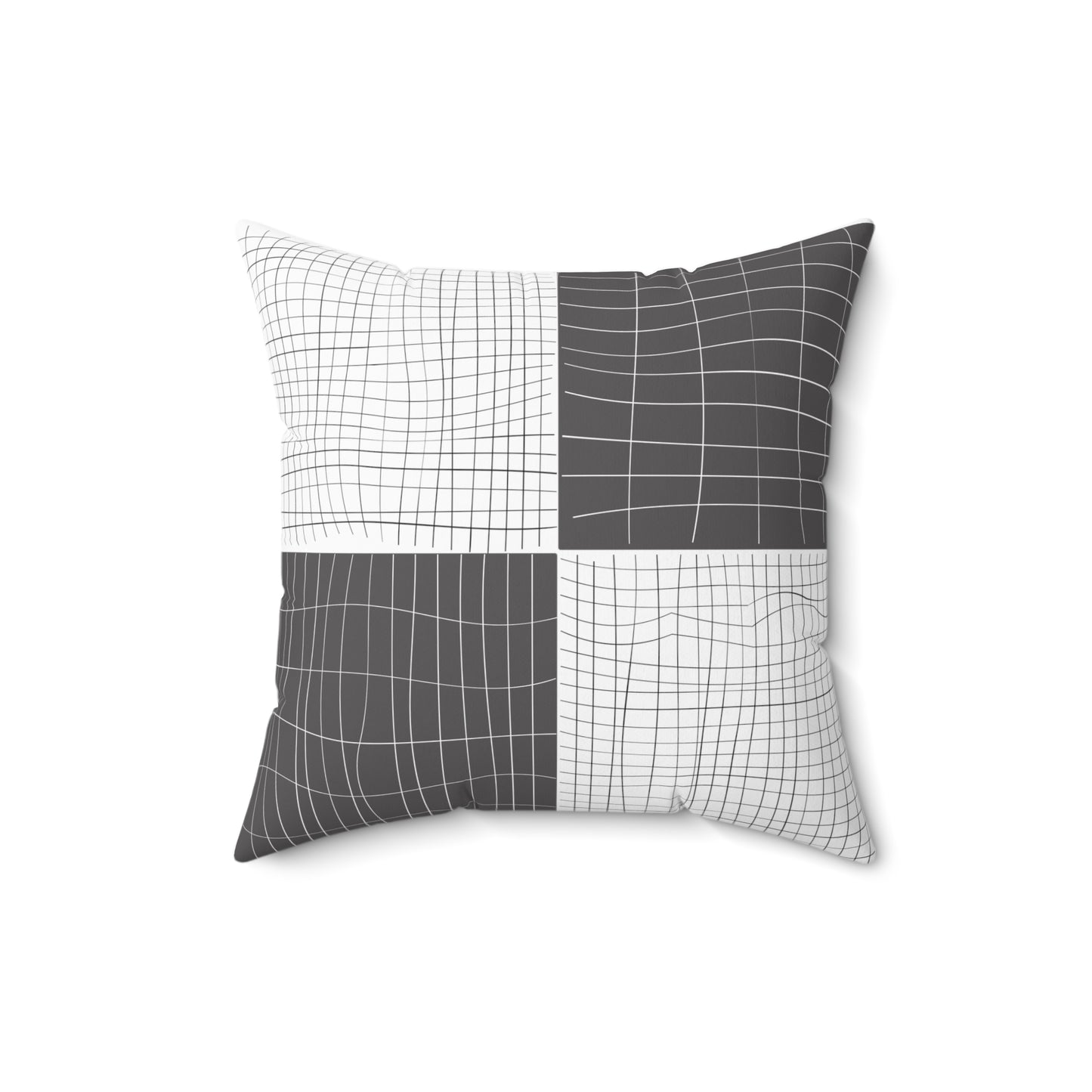 Square Pillow - Lines Pattern