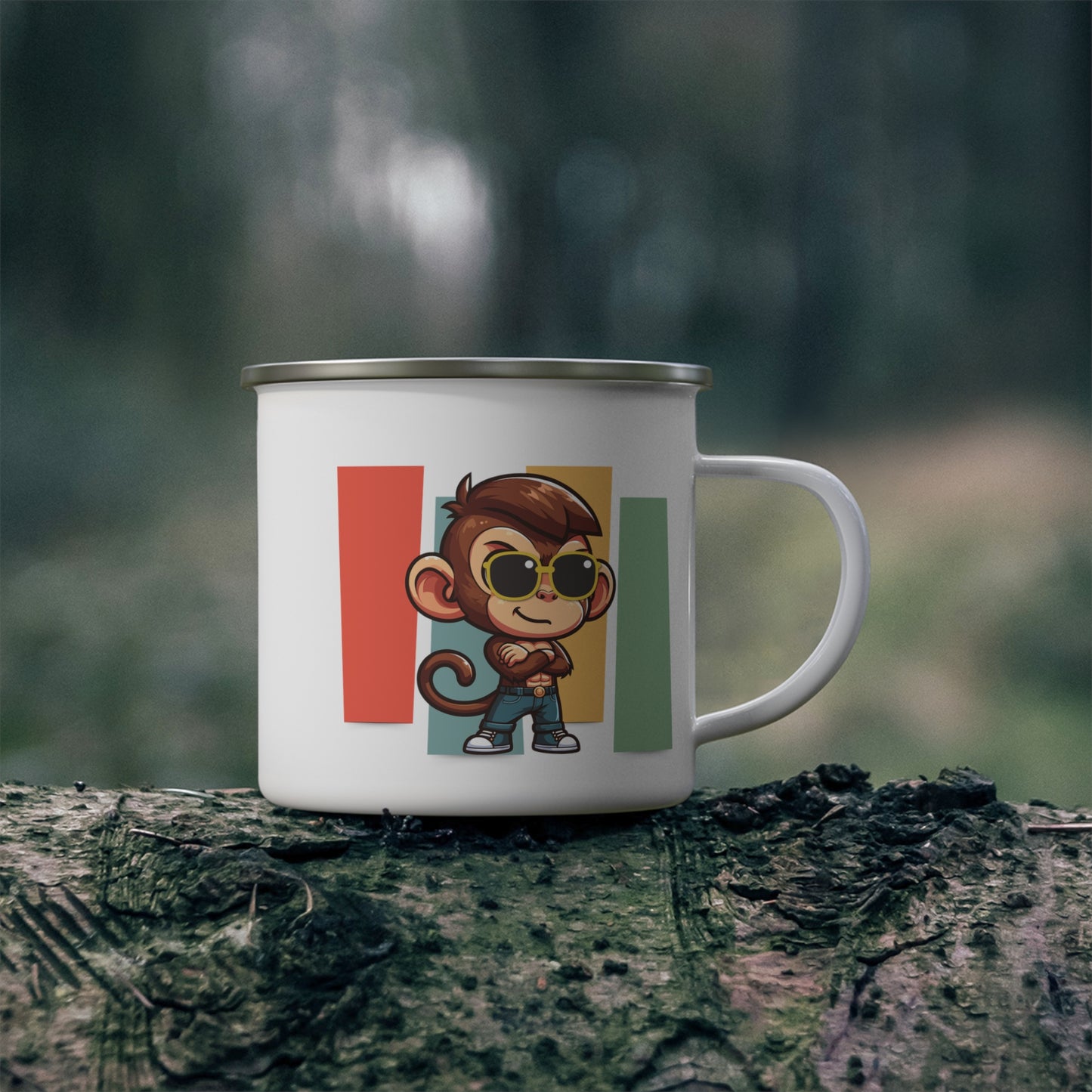 Enamel Mug - Monkey Kid