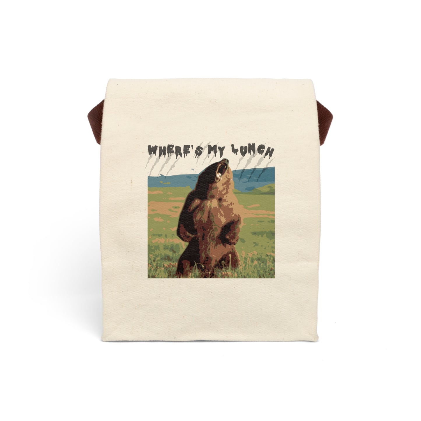 Canvas Lunch Bag - Where's My Lunch