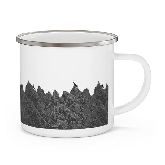 Enamel Mug - Goat mountain