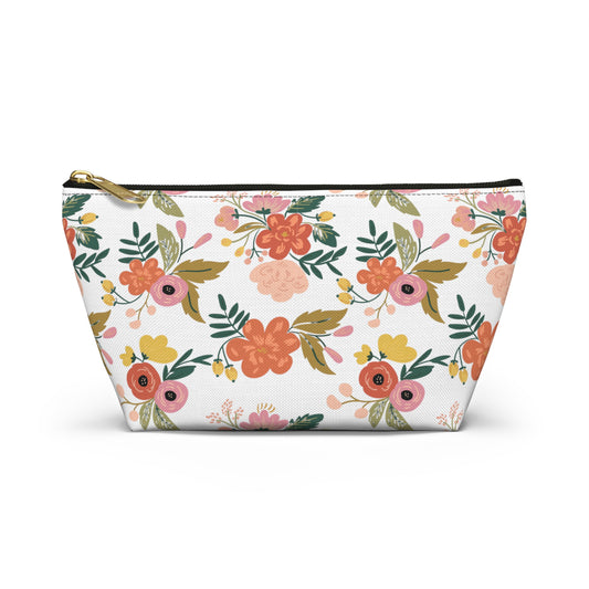 Accessory Pouch - Flower Pattern