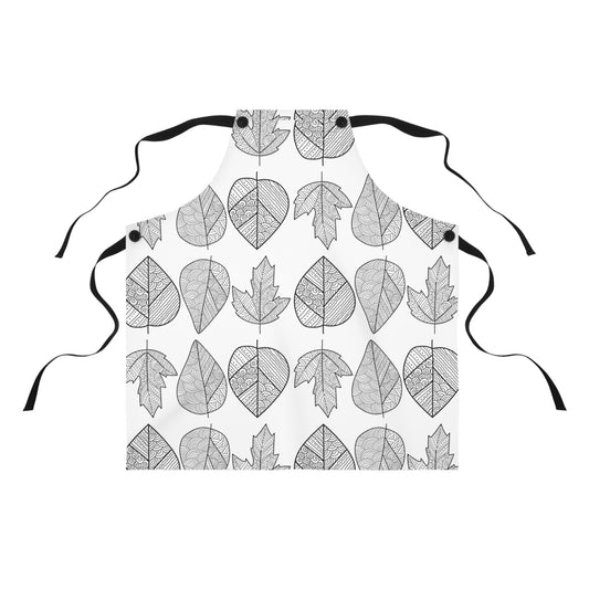 Apron - Leaf Pattern