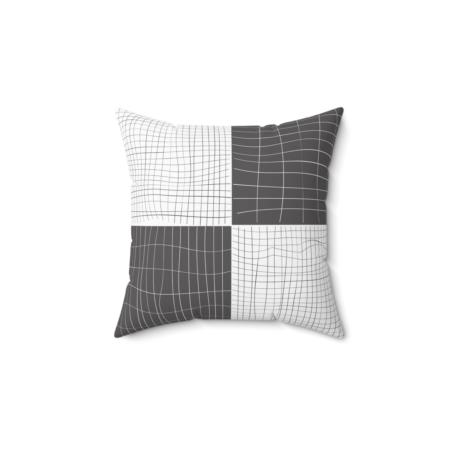 Square Pillow - Lines Pattern