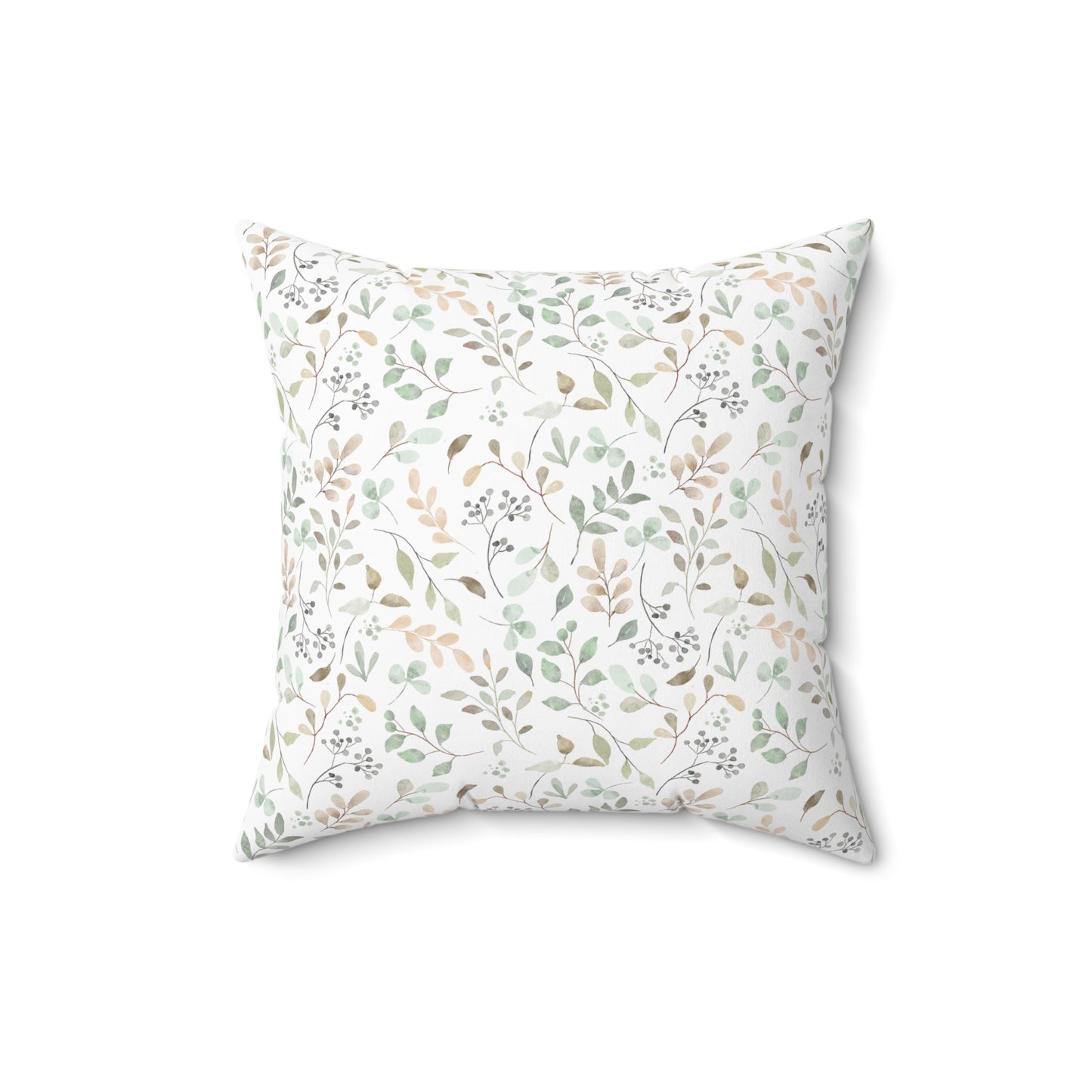 Square Pillow - Leaf pattern