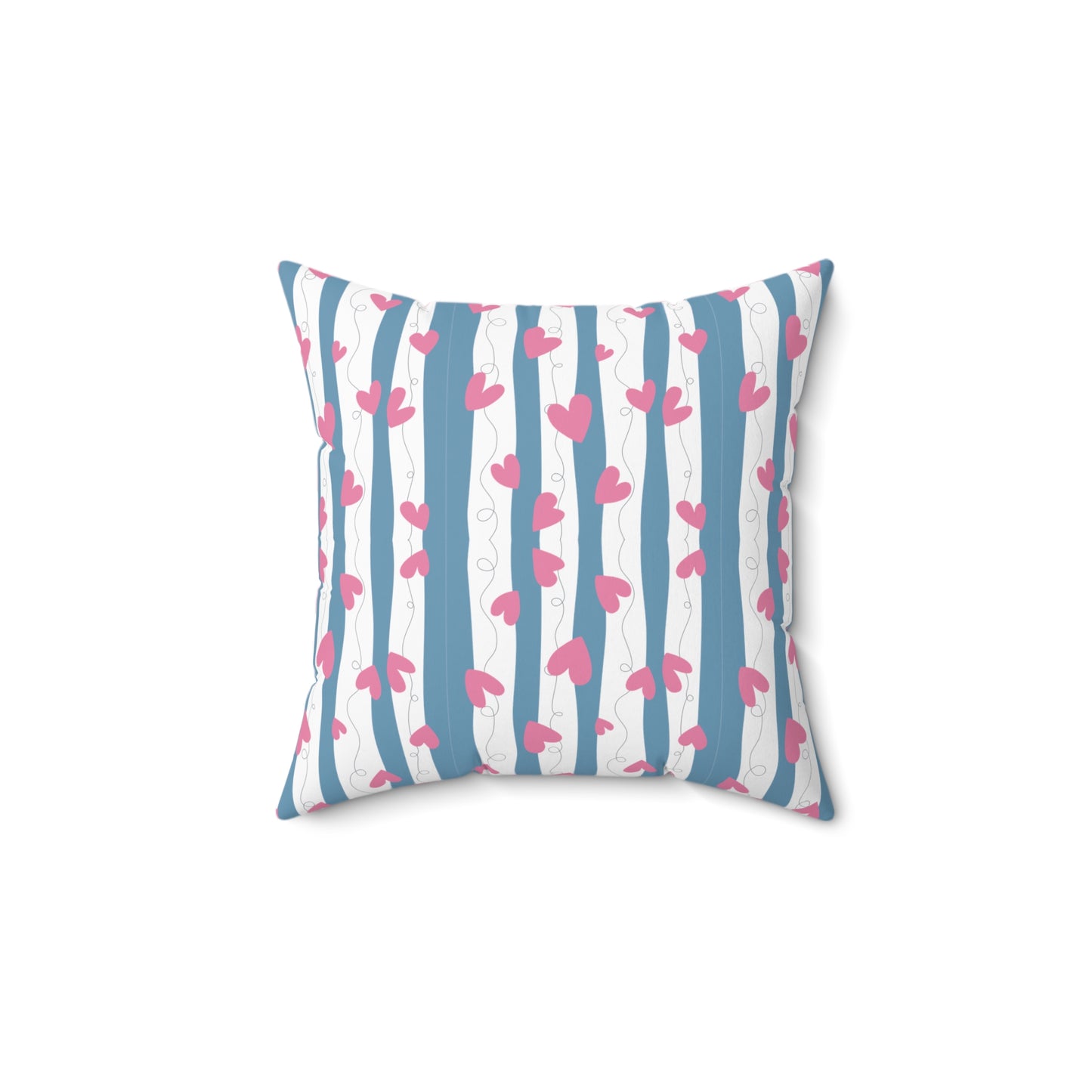 Square Pillow - Lovely Hearts