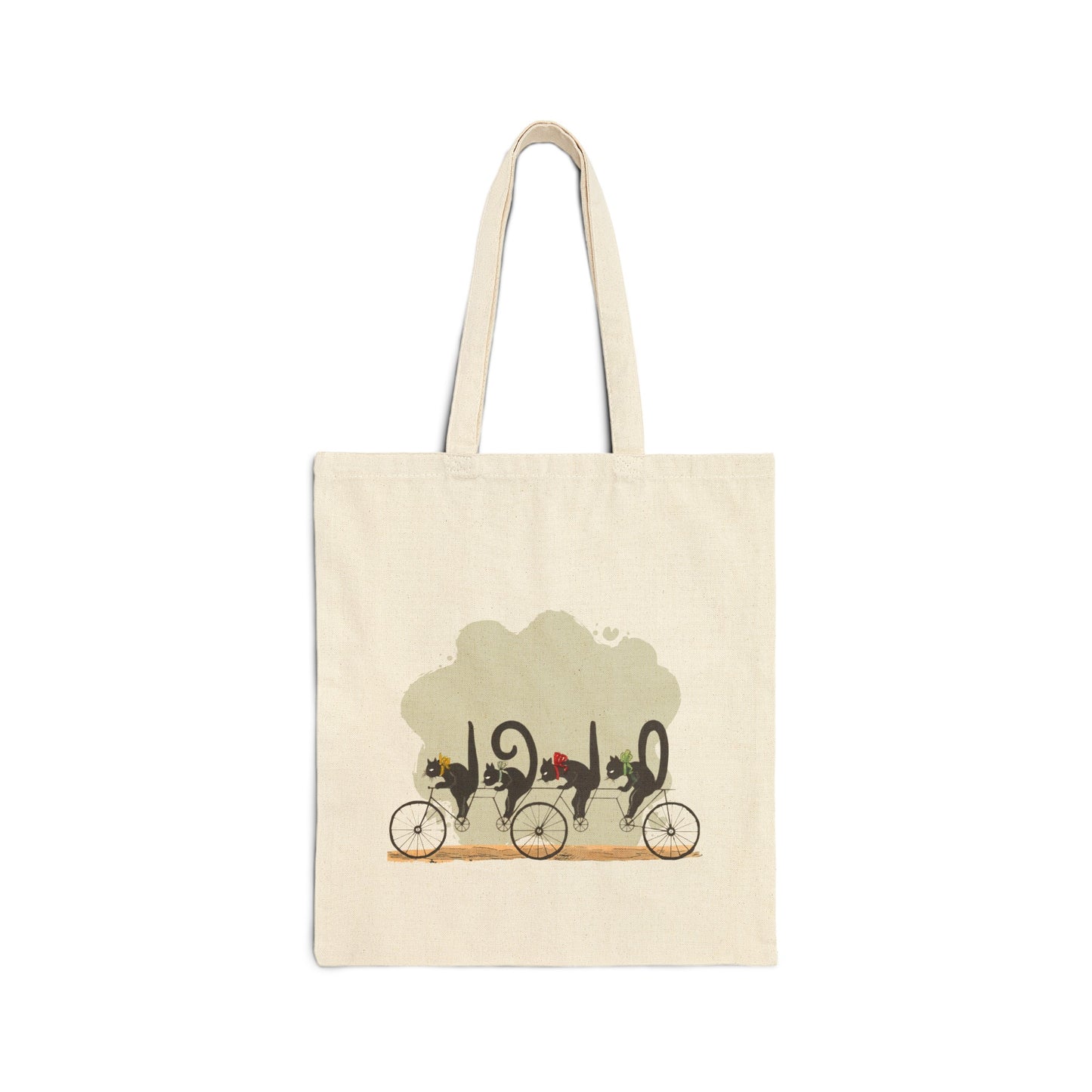 Tote Bag - Cats On Bike