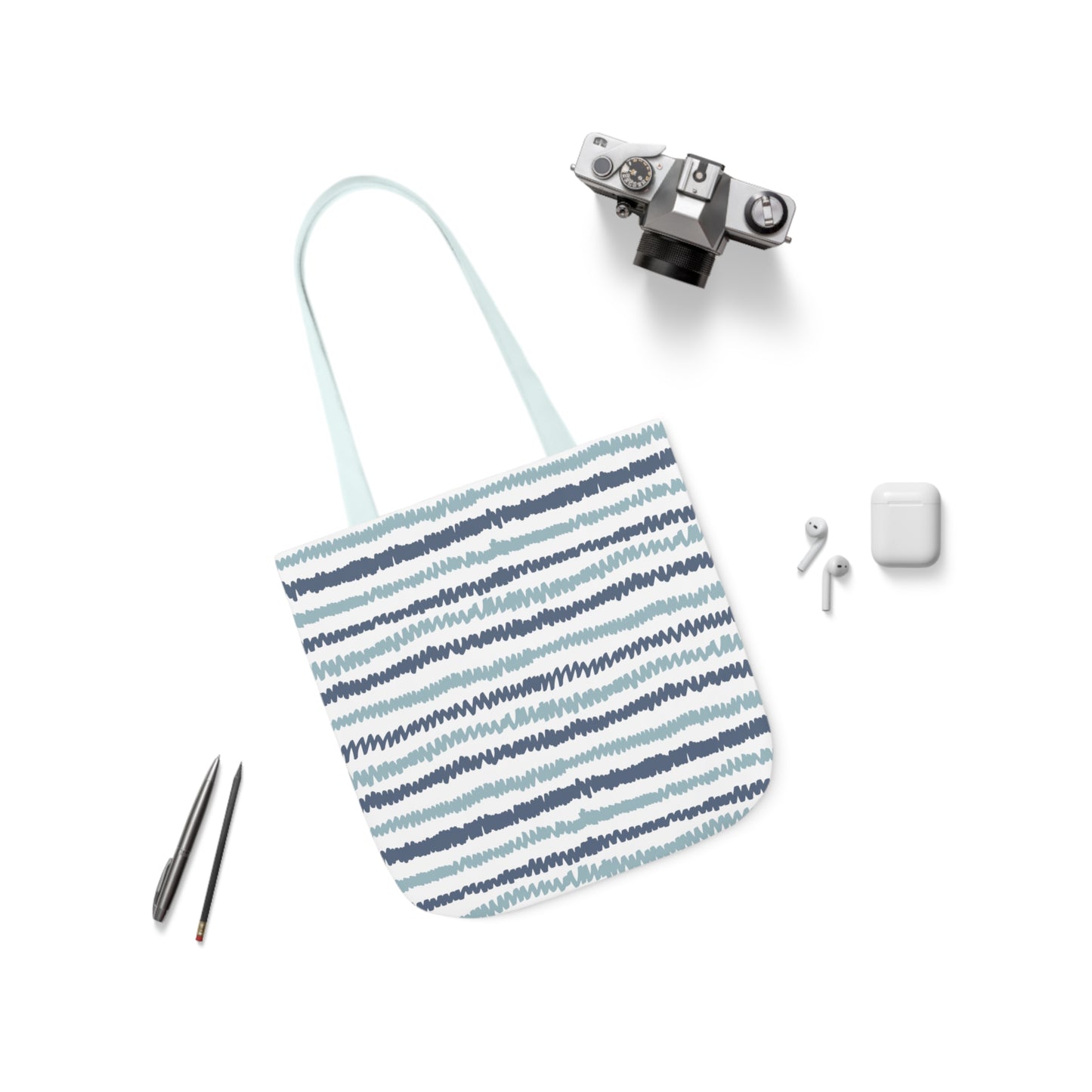 Tote Bag - Blue Lines