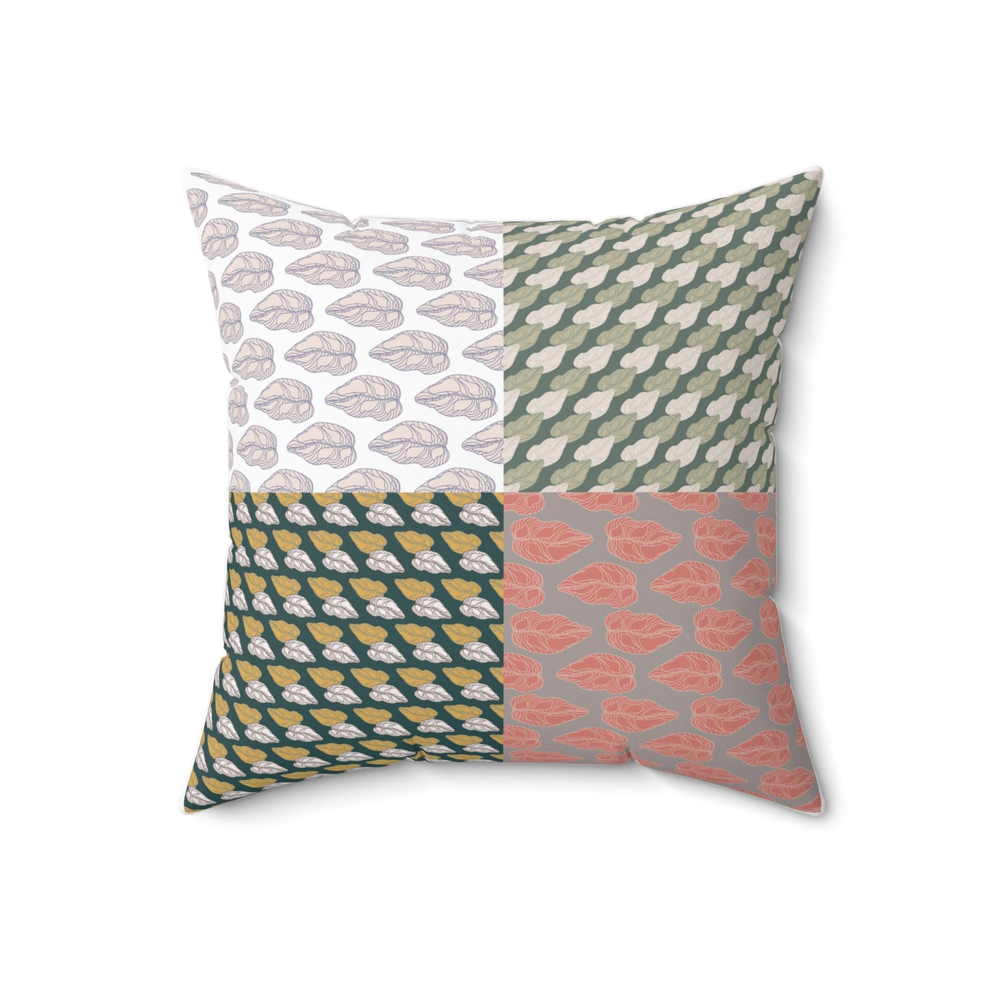 Square Pillow - Botanical Leaves