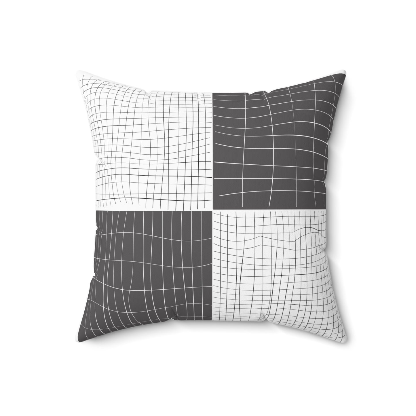 Square Pillow - Lines Pattern