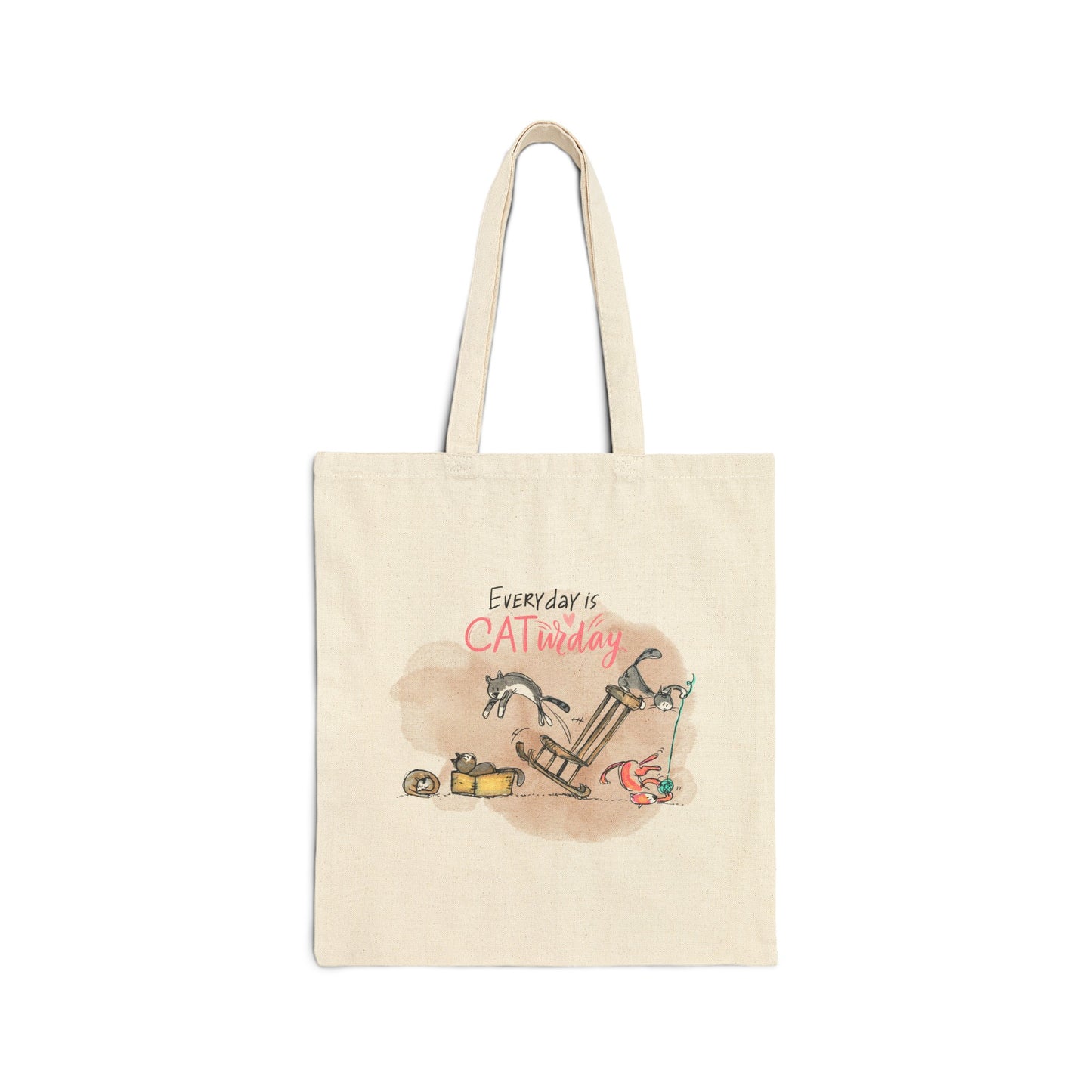 Tote Bag - Playful Cats