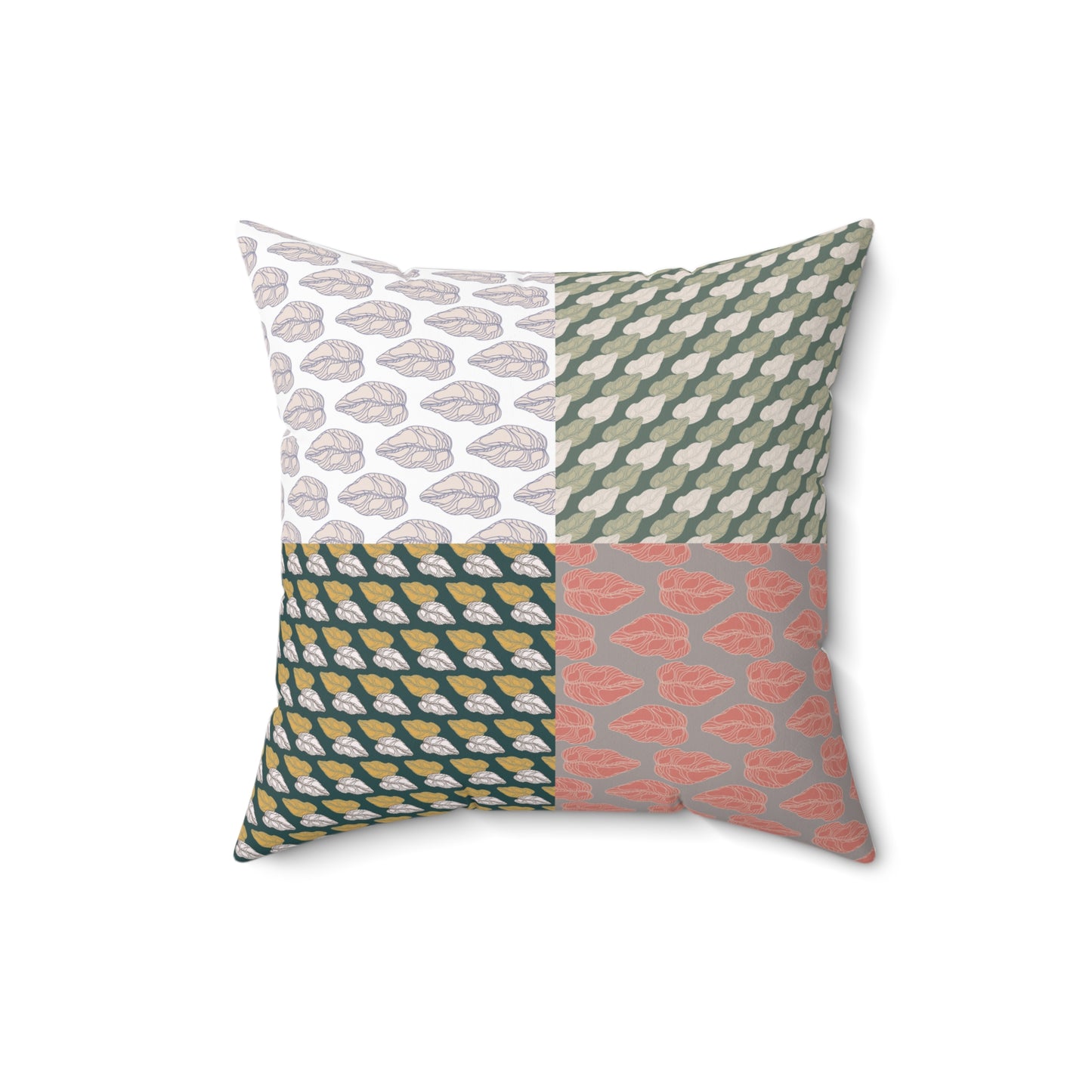 Square Pillow - Botanical Leaves