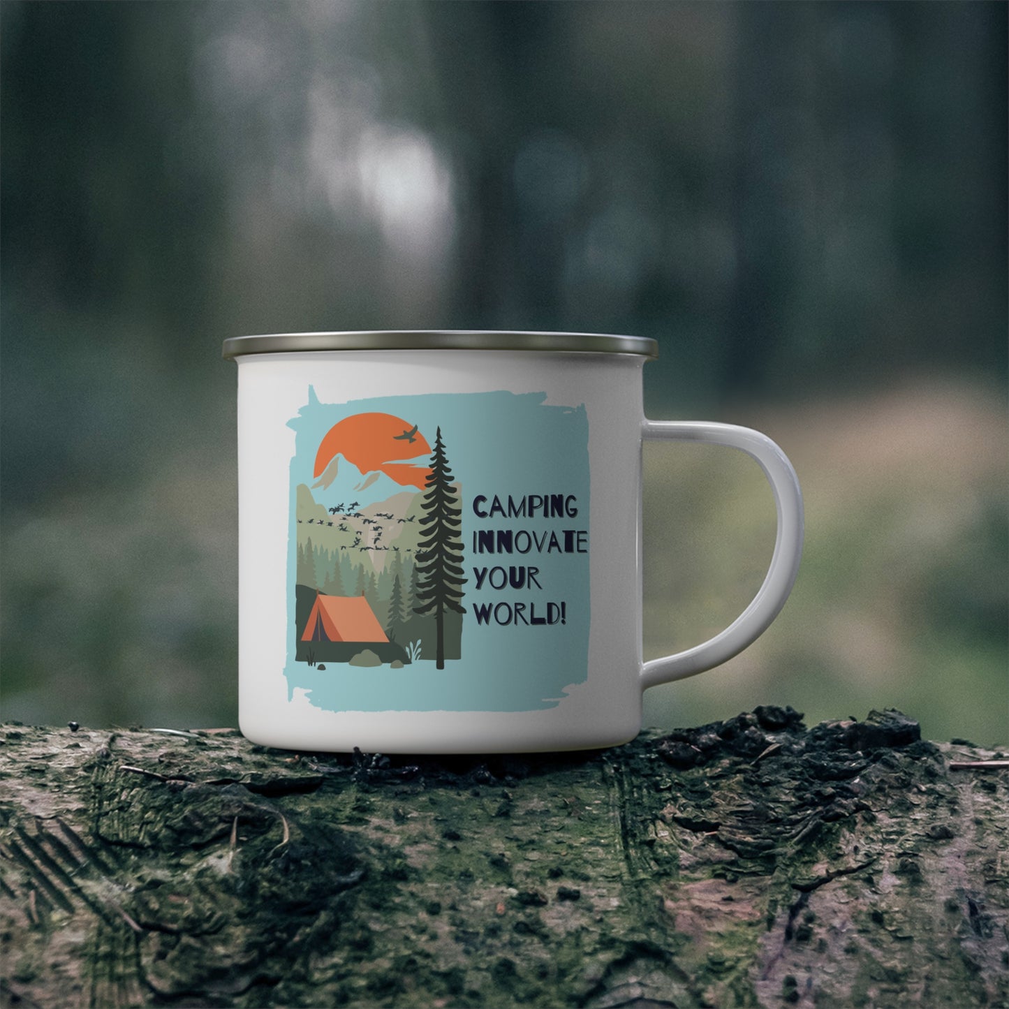 Enamel Mug - Camping