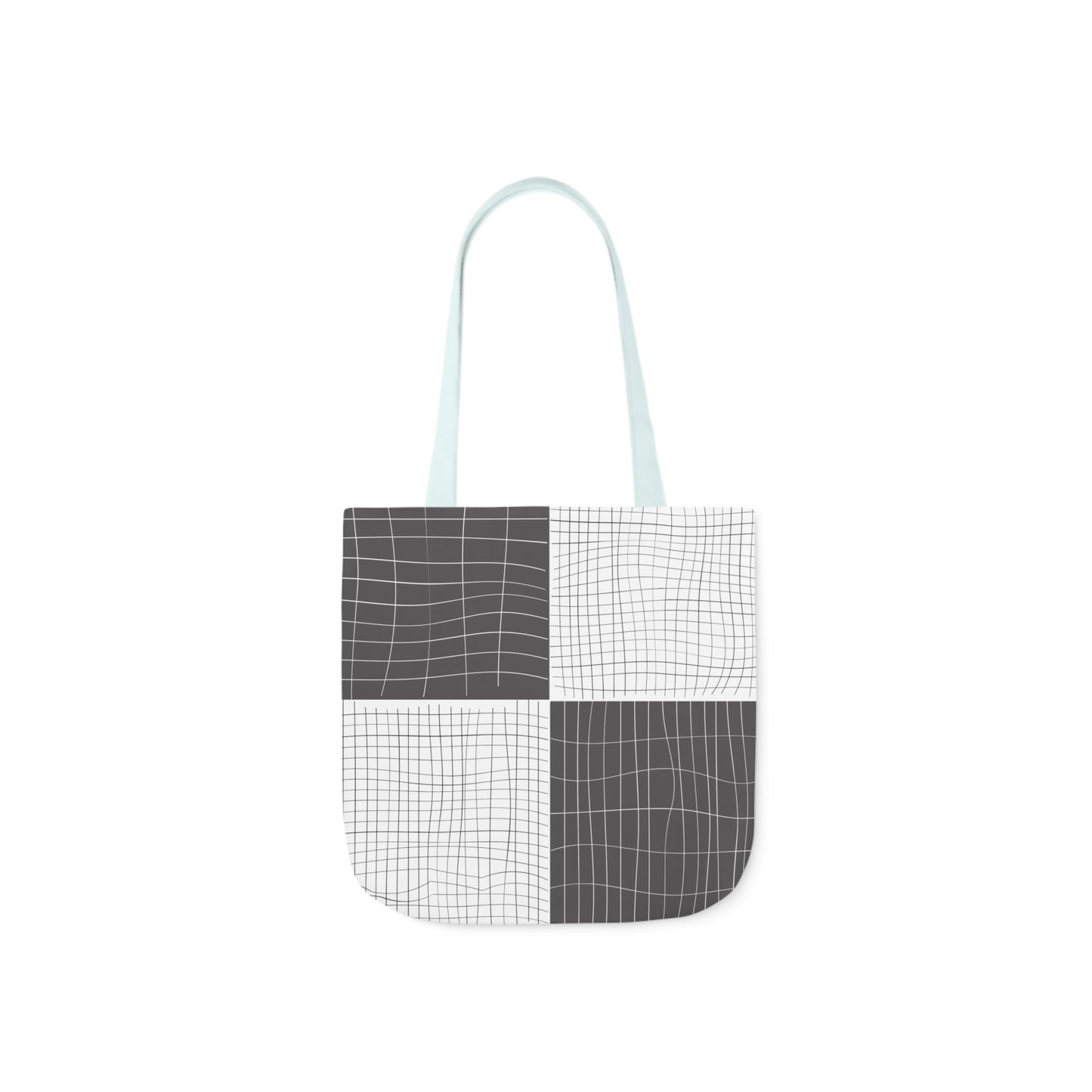 Tote Bag - Black & White Lines