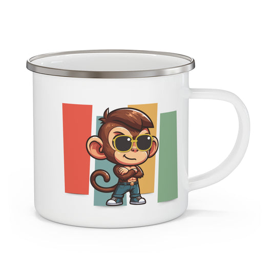 Enamel Mug - Monkey Kid