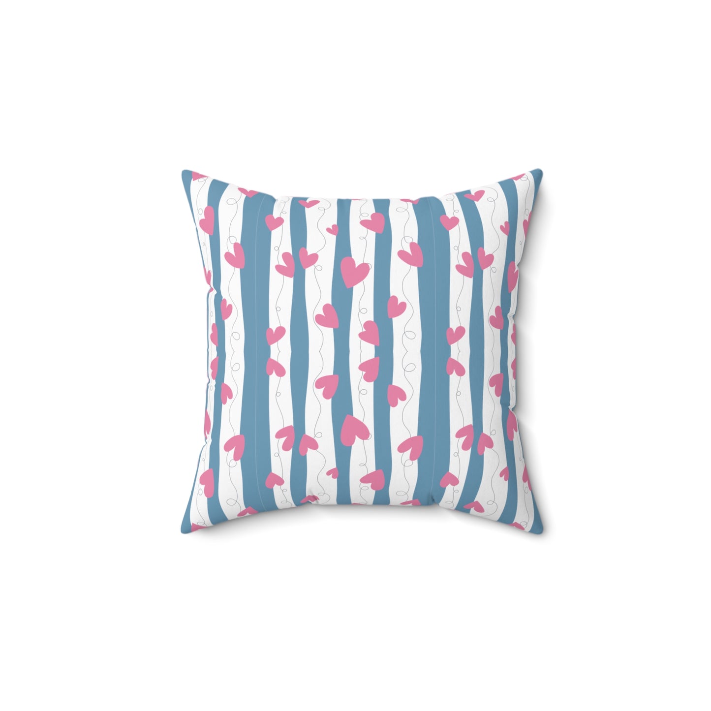 Square Pillow - Lovely Hearts