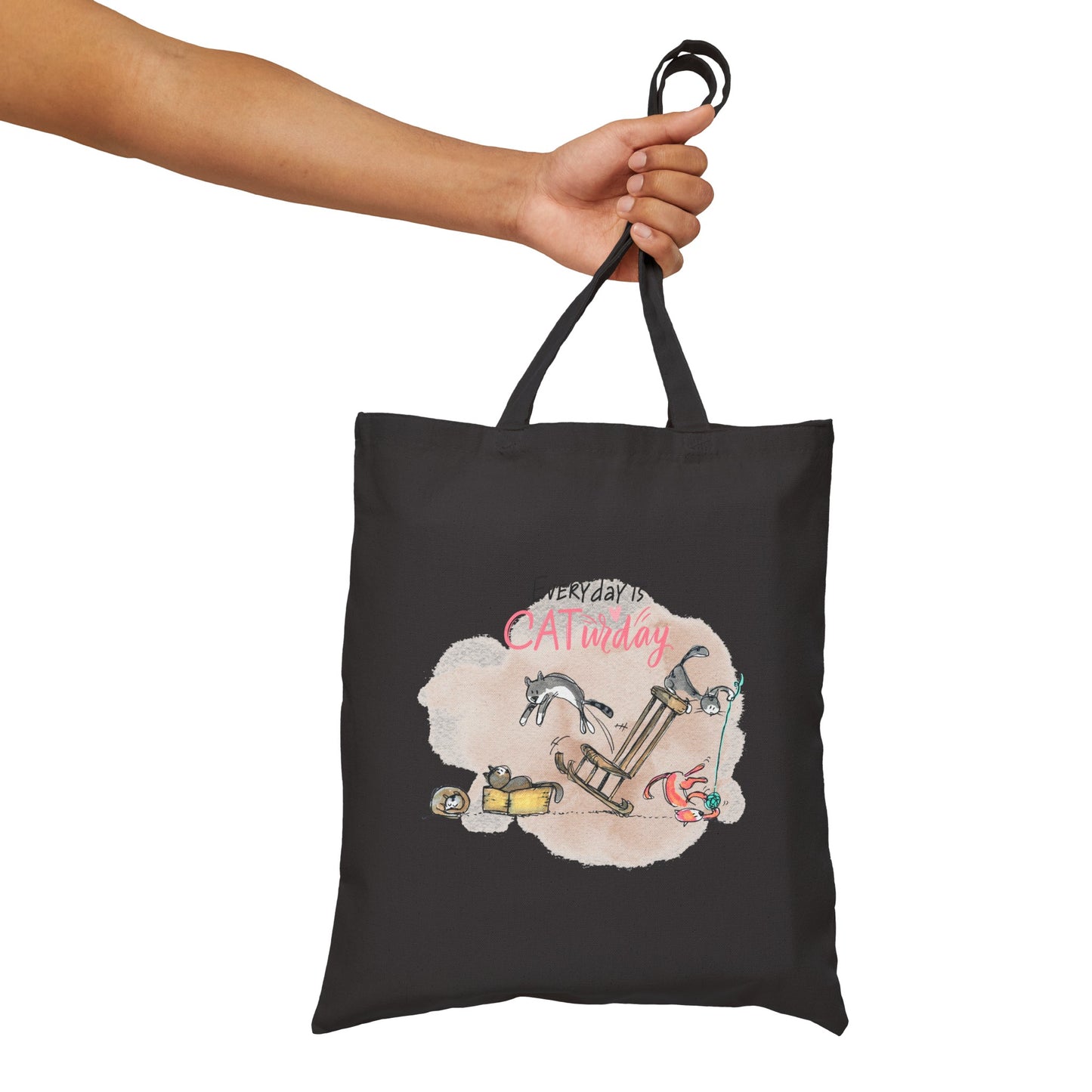 Tote Bag - Playful Cats